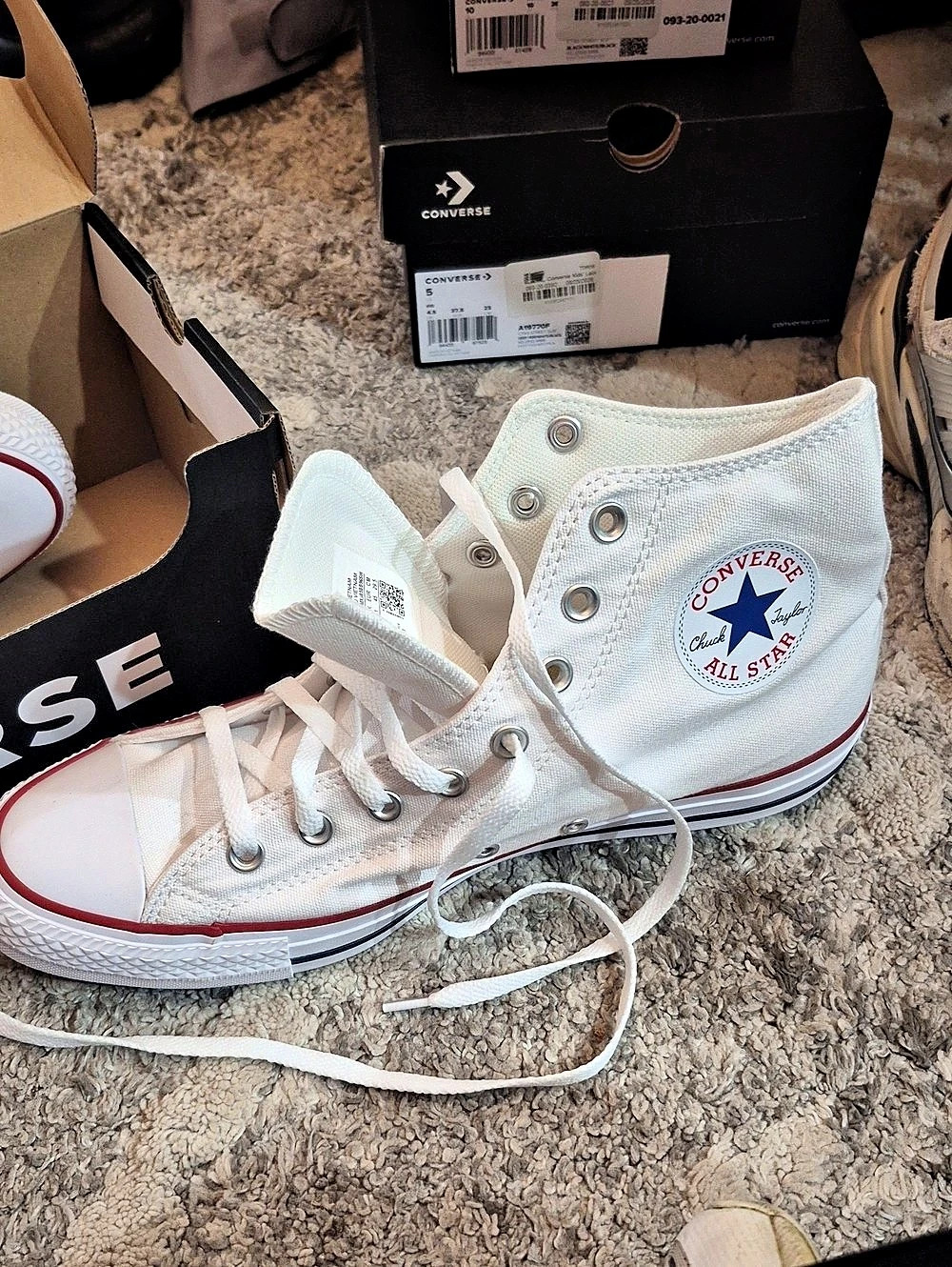 Converse Chuck Taylor All Star High Top Sneakers White US 11